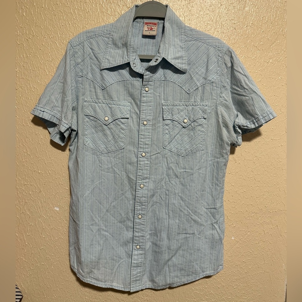 True Religion Button Down Shirt Size Large